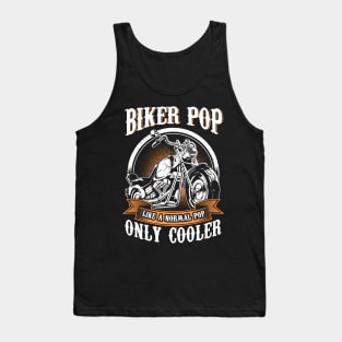 Only Cool Pop Rides Motorcycles T Shirt Rider Gift Tank Top